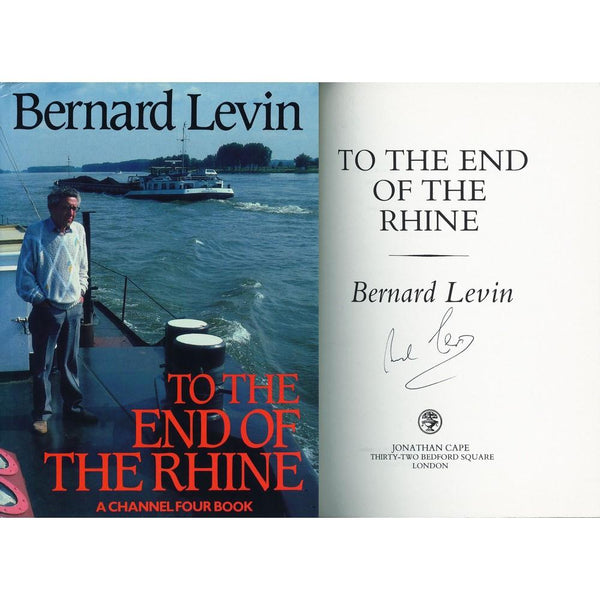 Bernard Levin - Autograph - Signed Book