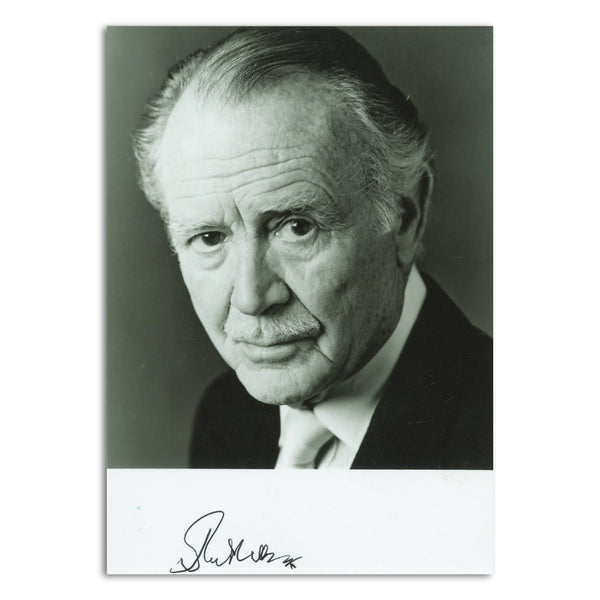 John Mills - Autograph - Signed Black and White Photograph