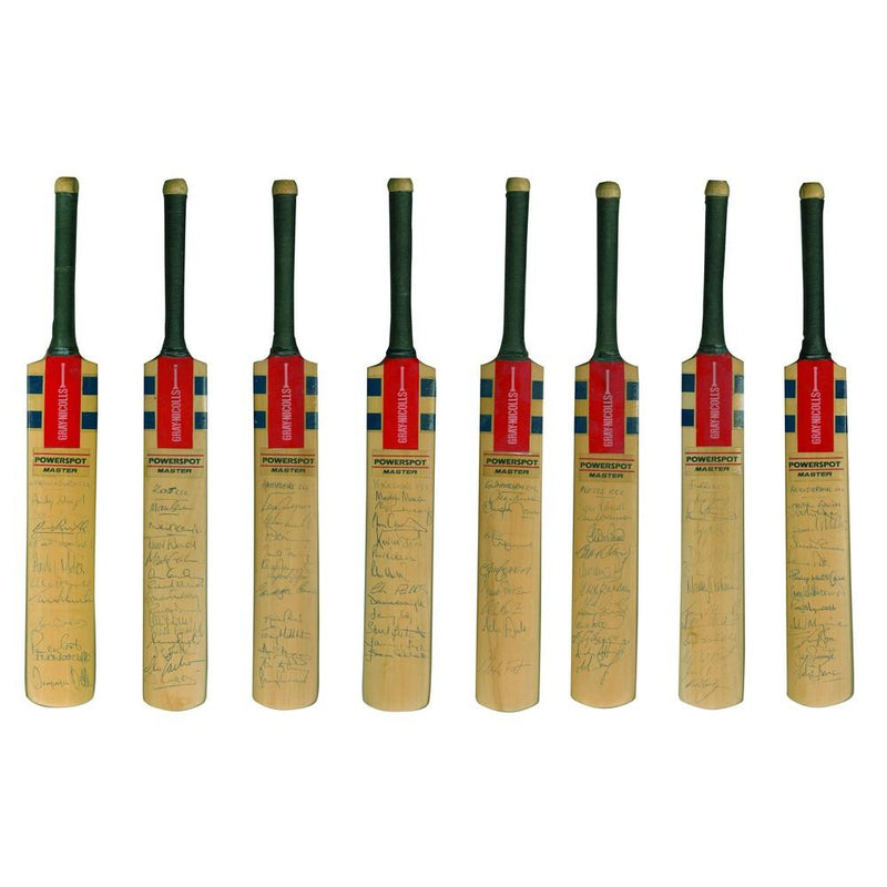 17 County Cricket - Signed Mini Bats