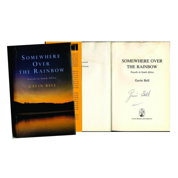 Gavin Bell  Signed Book 'Somewhere Over The Rainbow'