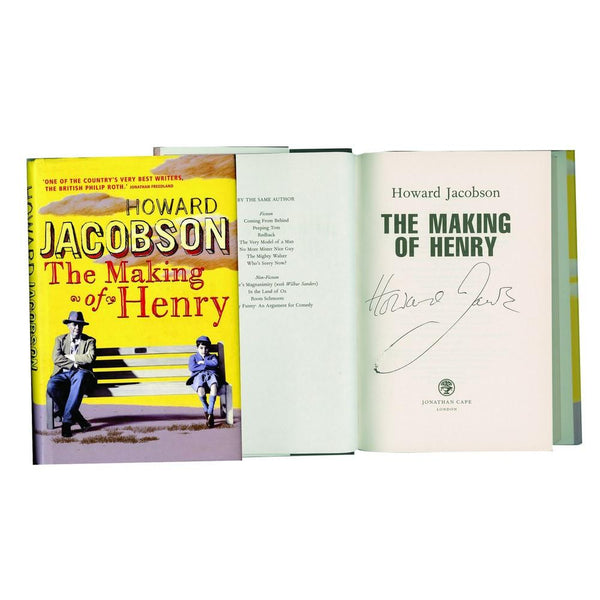 Howard Jacobson - Autograph - Signed Book