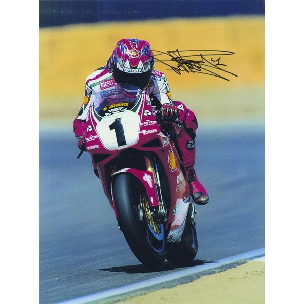 Carl Fogarty - Autograph - Signed Colour Photograph