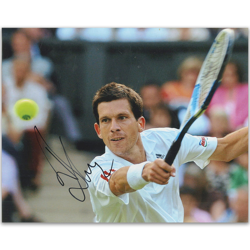 Tim Henman - Autograph - Signed Colour Photograph