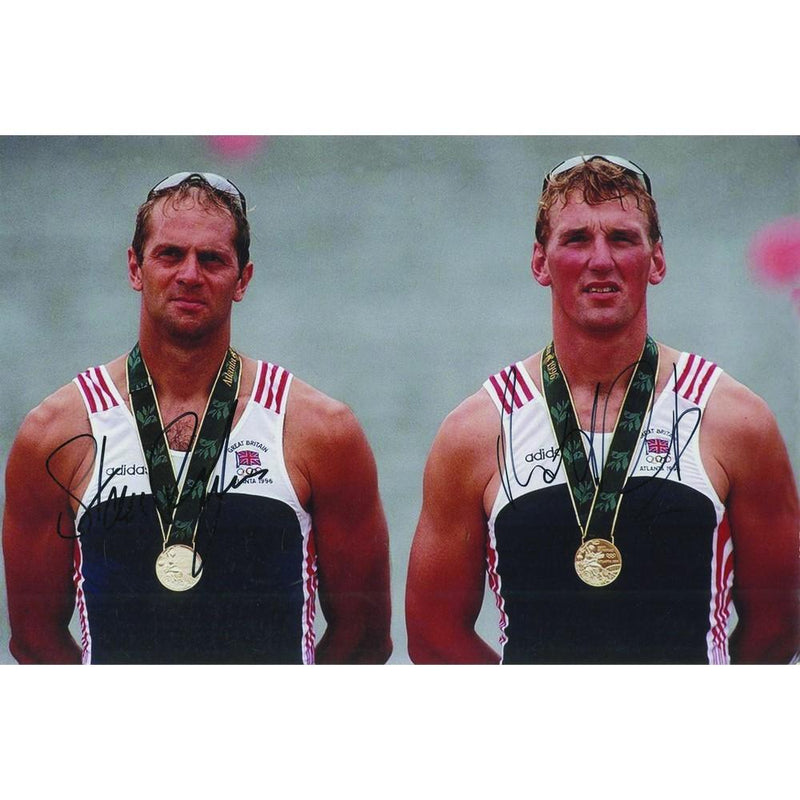 Steve Redgrave and Matthew Pinsent - Autograph - Signed Colour Photograph