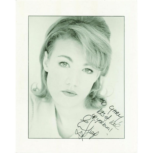 Emily Lloyd - Autograph - Signed Black and White Photograph
