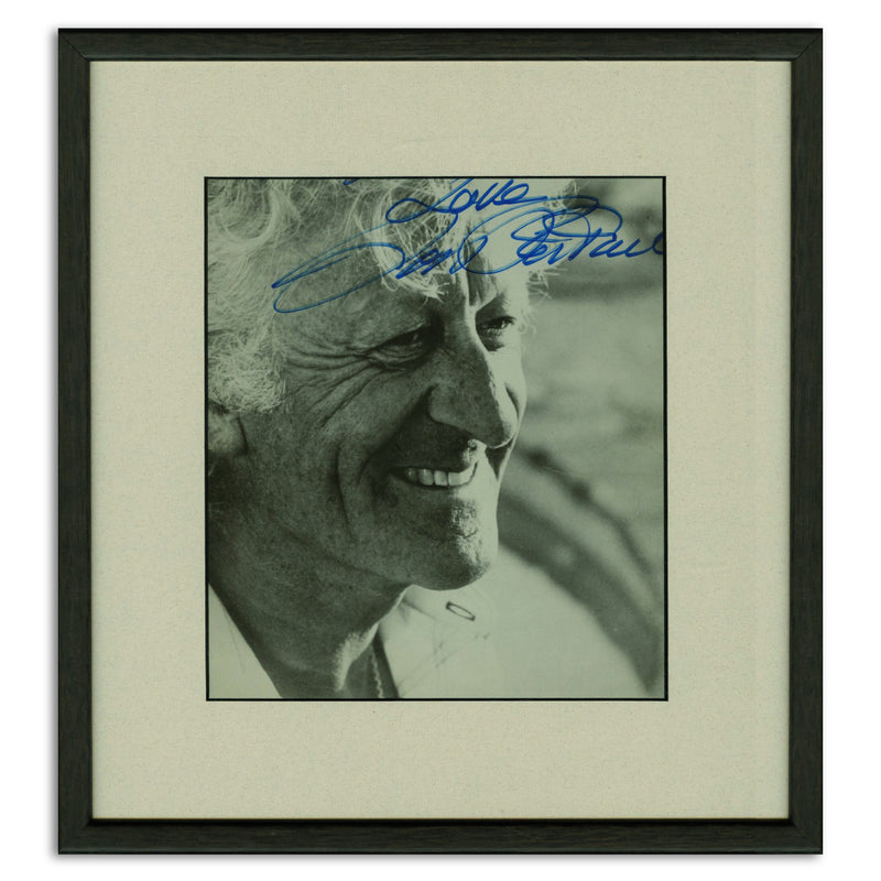 Jon Pertwee Autograph Signed Photograph (framed)