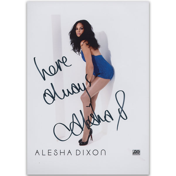 Alesha Dixon - Autograph - Signed Colour Photograph