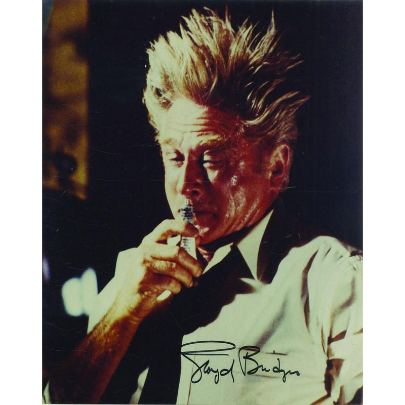 Lloyd Bridges - Autograph - Signed Black and White Photograph