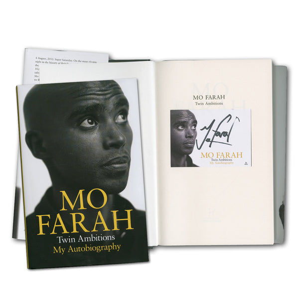 Mo Farah Autograph