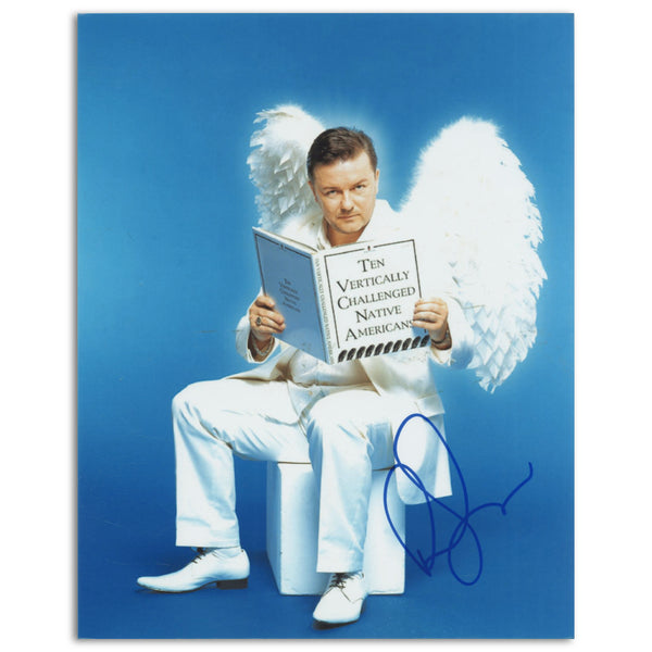 Ricky Gervais Autograph Signed Photograph