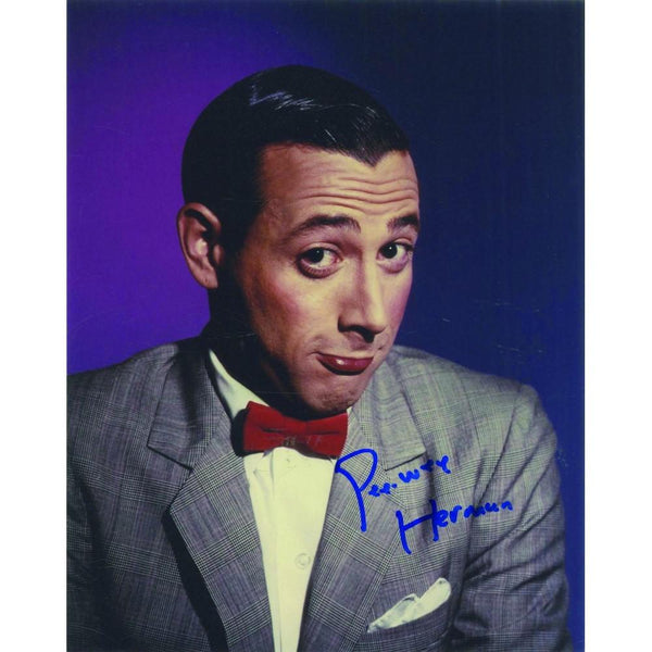 Pee-wee Herman - Autograph - Signed Colour Photograph