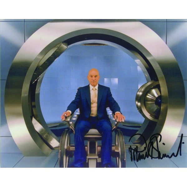 Patrick Stewart  Autograph Signed Colour Photograph