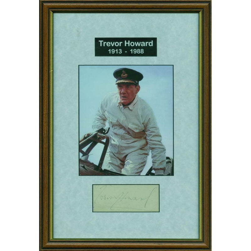 Trevor Howard - Autograph - Signed Colour Photograph