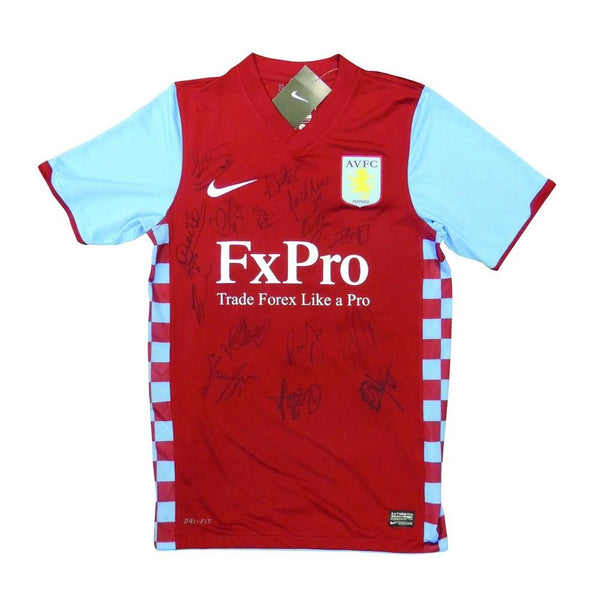 Aston Villa 2011/2012 - Autograph - Signed Shirt