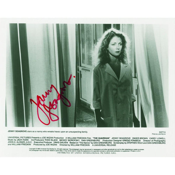 Jenny Seagrove - Autograph - Signed Black and White Photograph