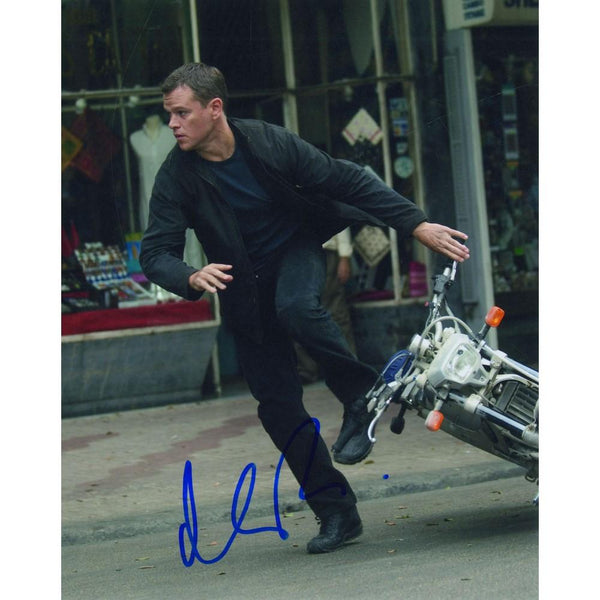 Matt Damon - Autograph - Signed Colour Photograph