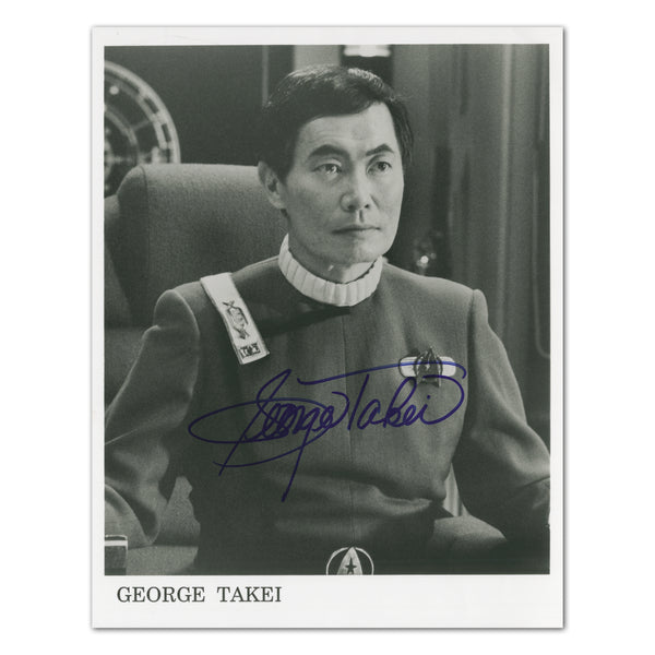 George Takei - Autograph - Signed Black and White Photograph