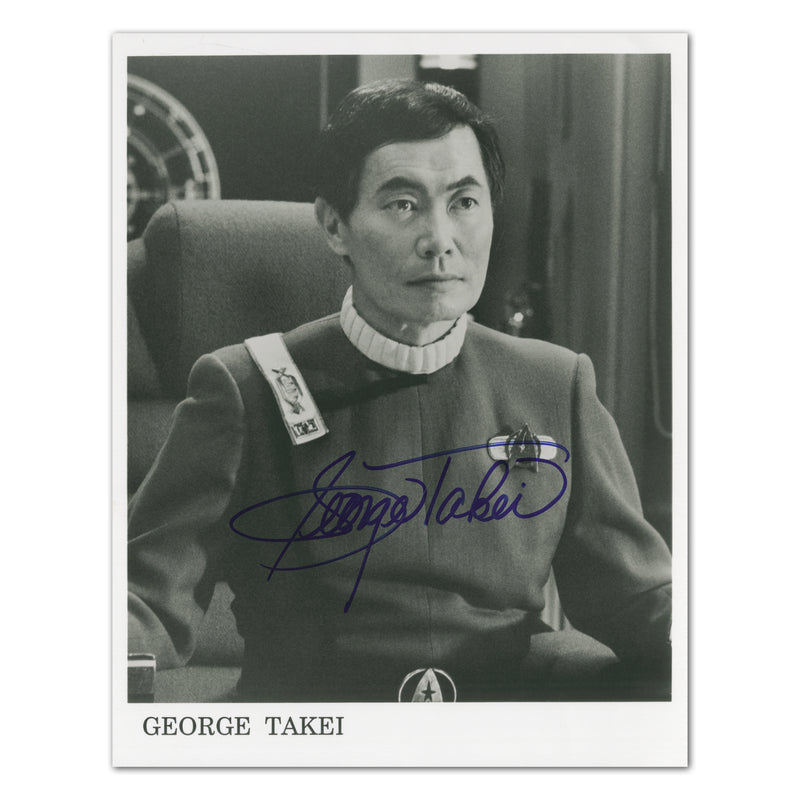 George Takei - Autograph - Signed Black and White Photograph