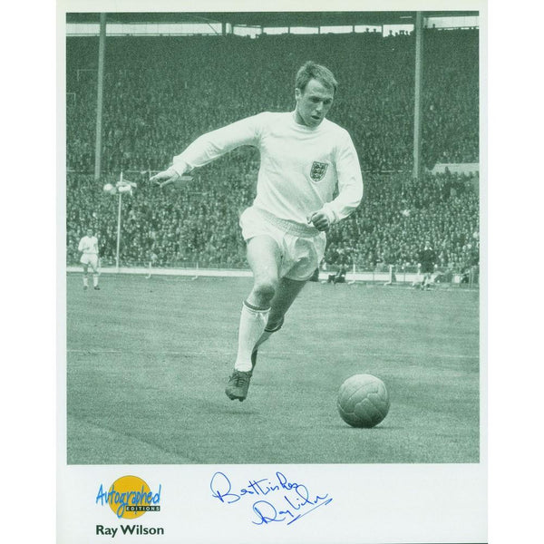 Ray Wilson Autograph Signed Photograph