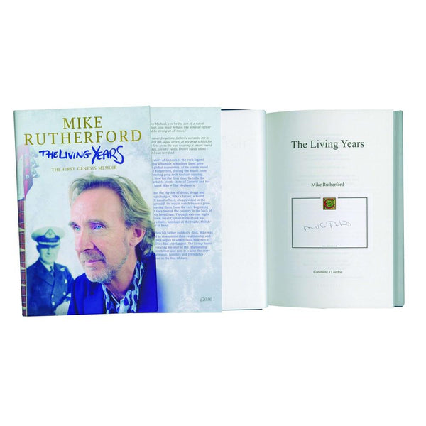 Mike Rutherford - Autograph - Signed Book