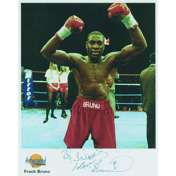 Frank Bruno - Autograph - Signed Colour Photograph