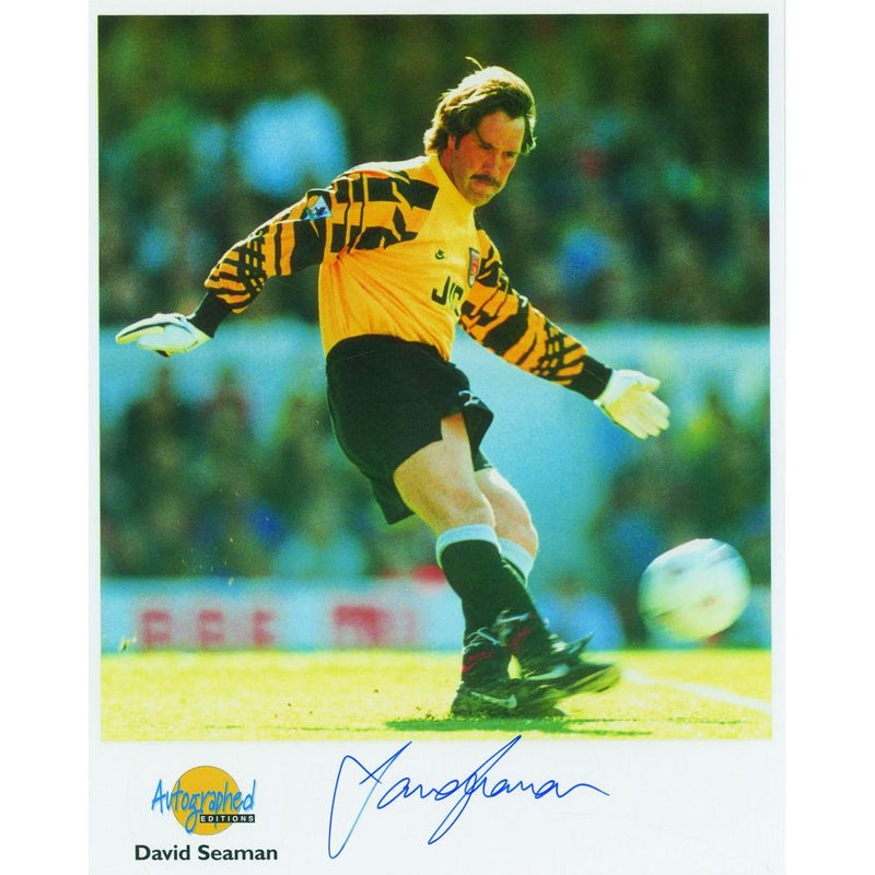 David Seaman - Autograph - Signed Colour Photograph