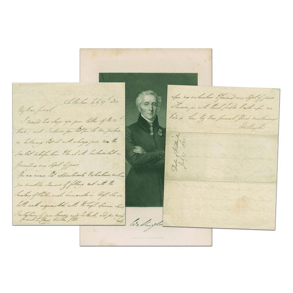 Duke of Wellington - Signature - Signed Handwritten Letter