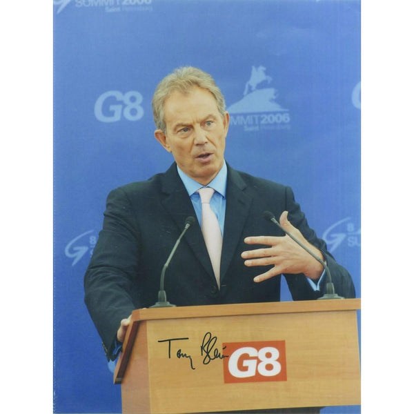 Tony Blair Autograph Signed Photograph