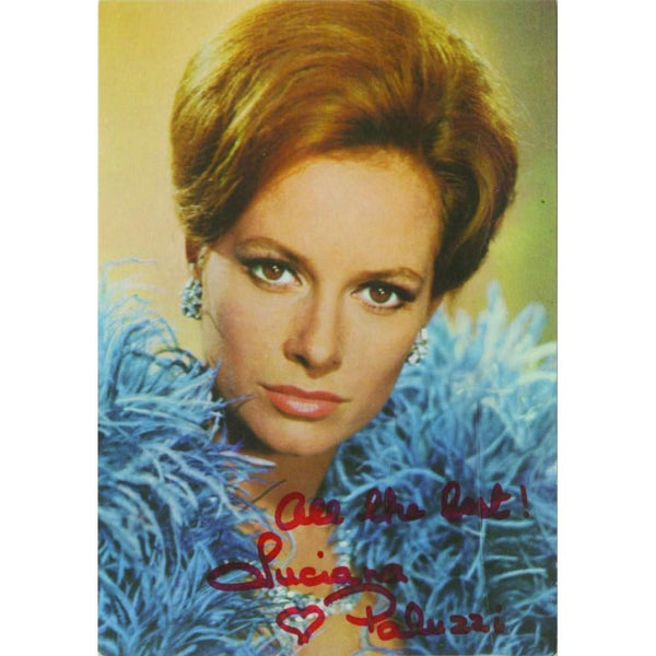 Luciana Paluzzi Autograph Signed Photograph