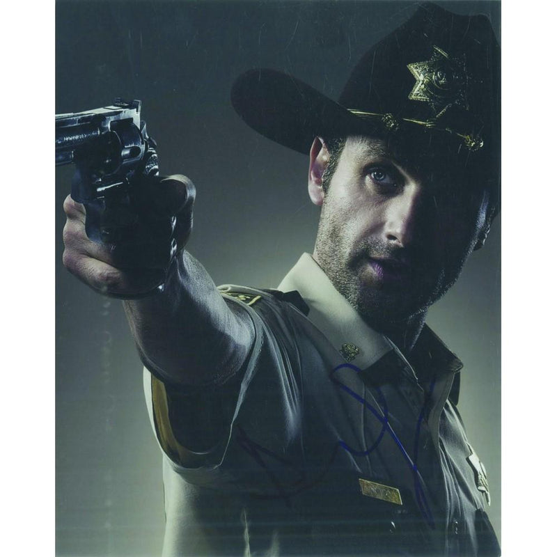 Andrew Lincoln Autograph Signed Photograph