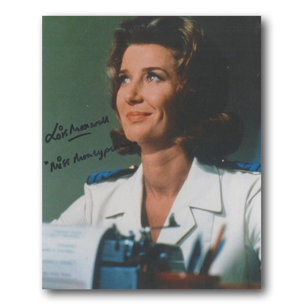 Lois Maxwell Autograph Signed Photograph