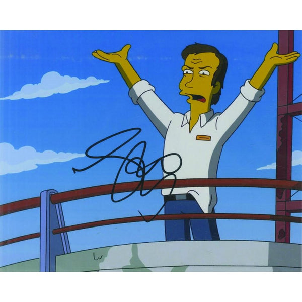 Steve Coogan Autograph - The Simpsons