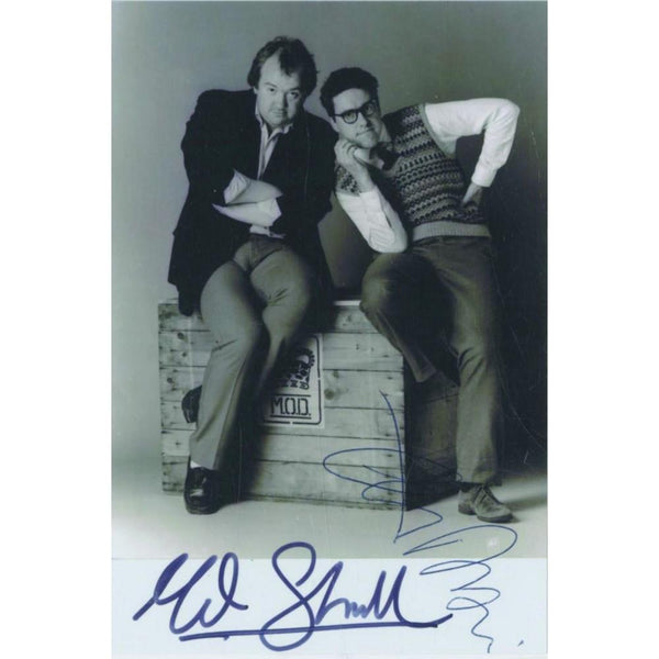 Mel Smith & Griff Rhys Jones Autograph Signed Photograph