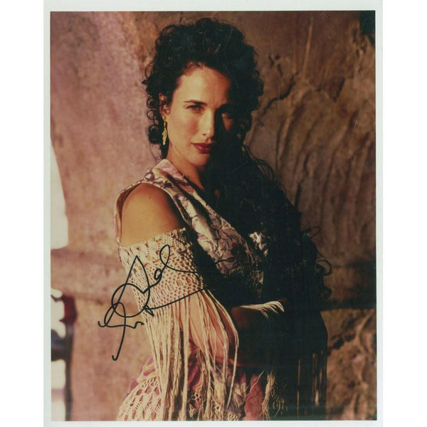 Andie MacDowell Autograph Signed Photograph