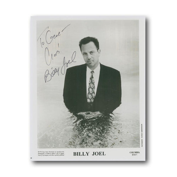 Billy Joel Autograph Signed Photograph