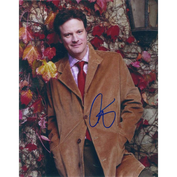Colin Firth Autograph Signed Photograph