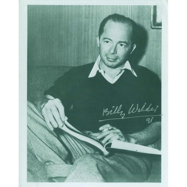 Billy Wilder Autograph Signed Photograph