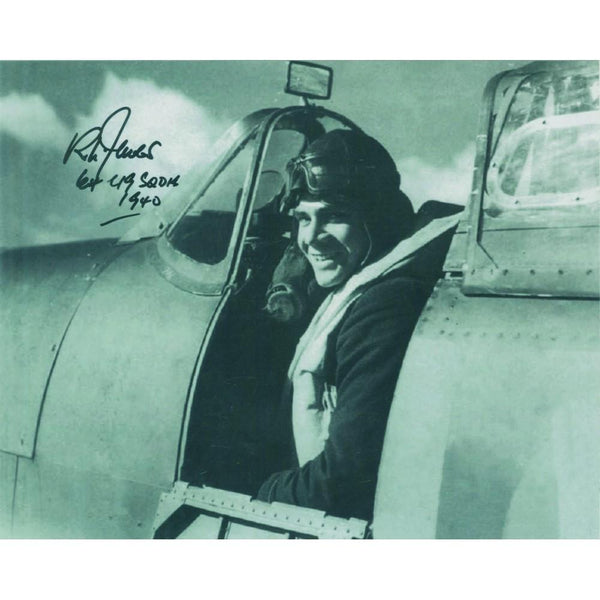 Richard Jones - Autograph -  Battle of Britain Spitfire Pilot