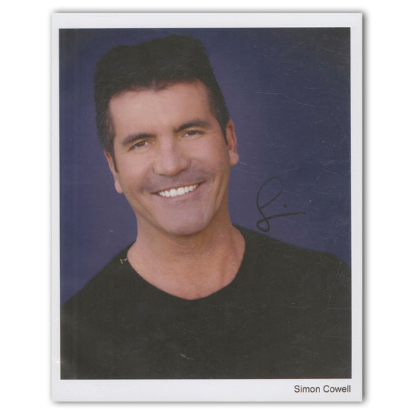 Simon Cowell Autograph Signed Photograph