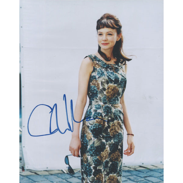 Carey Mulligan Signed Colour Photograph