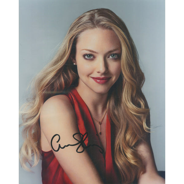 Amanda Seyfried Autograph Signed Photograph