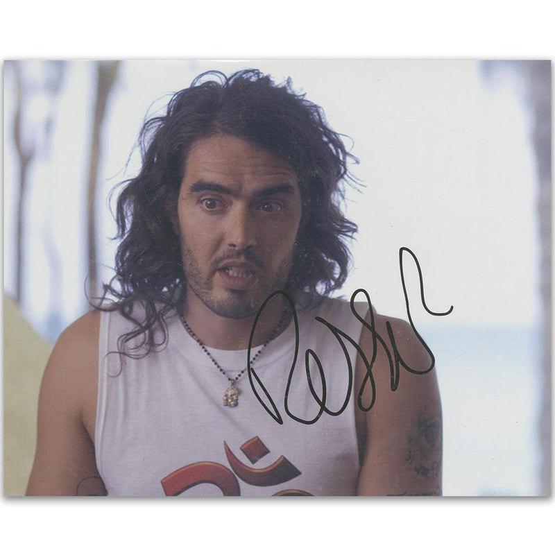 Russell Brand Autograph Signed Photograph
