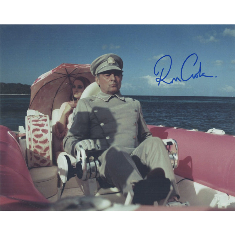 Ron Cook Autograph Signed Photograph