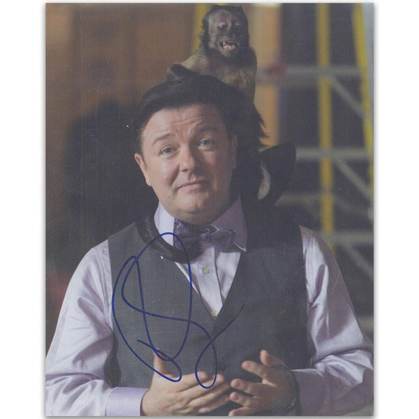 Ricky Gervais Autograph Signed Photograph