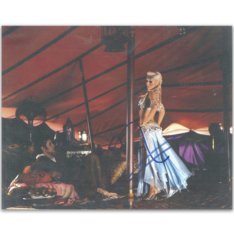 Christina Aguilera Autograph Signed Photograph