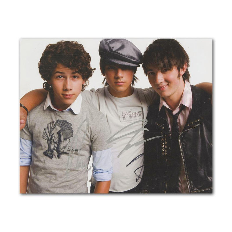 The Jonas Brothers Autograph Signed Photograph