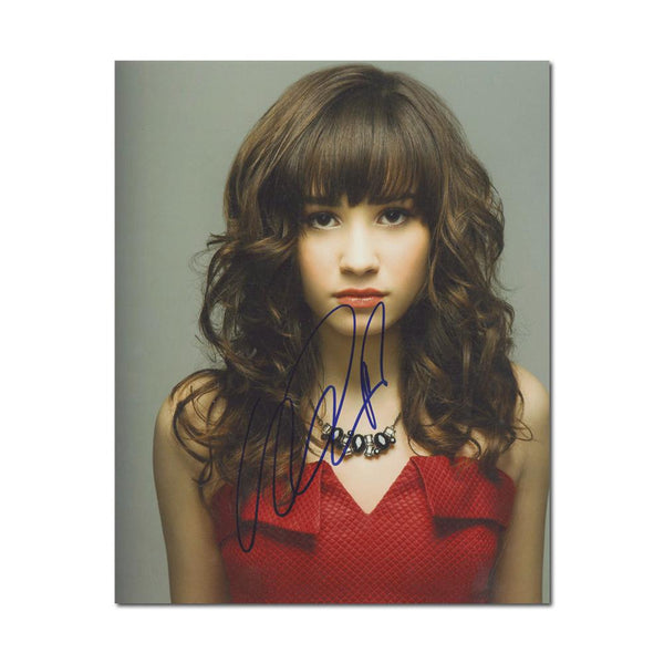 Demi Lovato Autograph Signed Photograph