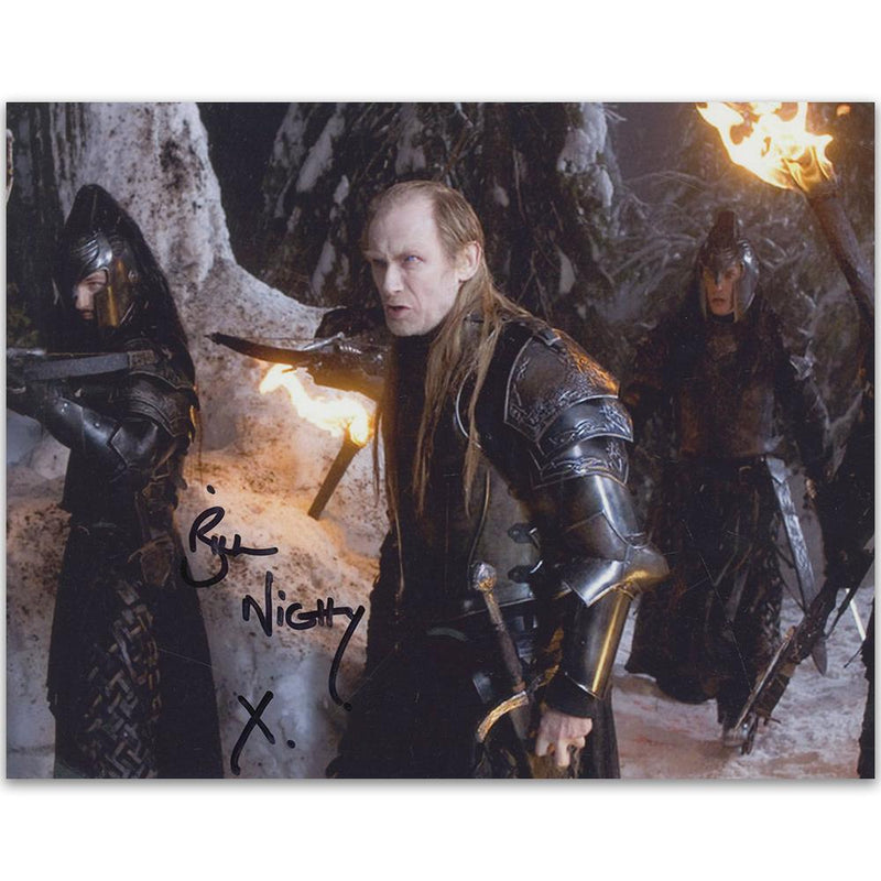 Bill Nighy Autograph Signed Photograph