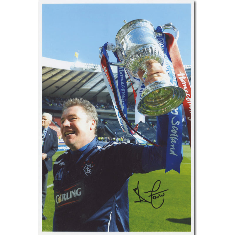 Ally McCoist Autograph Signed Photograph