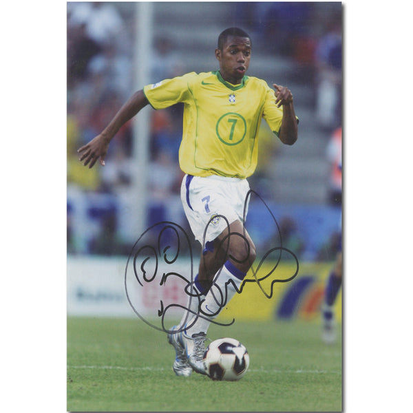 Robinho Autograph Signed Photograph